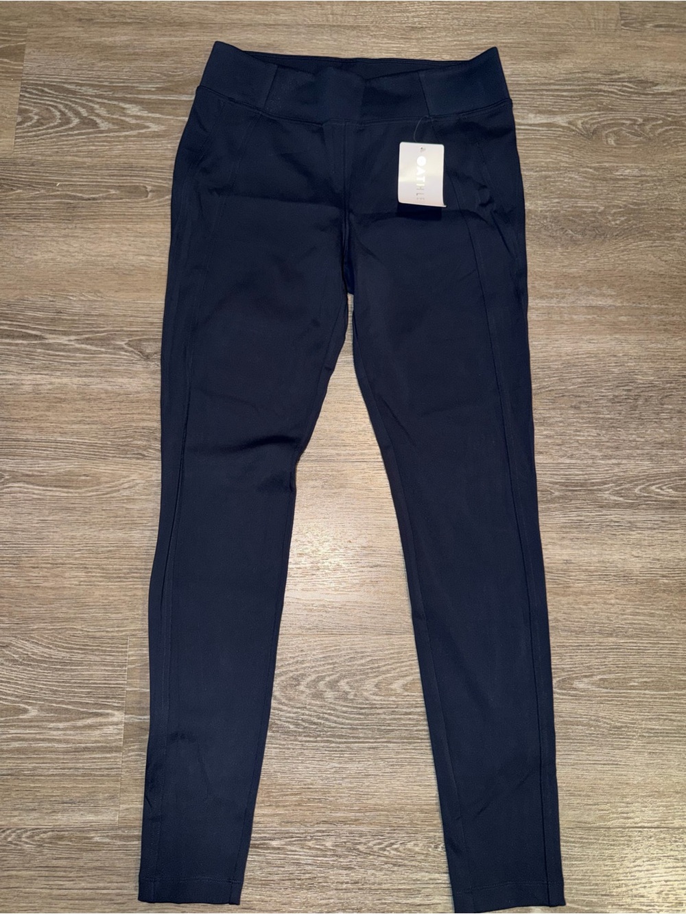 NWT Athleta Women’s Delancey Skyline Tight Navy Ponte Slim Ankle Jogger